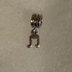 Pandora Silver Music Note Charm